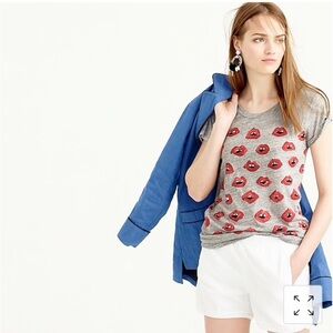 J CREW Donald RobertsonM for J.Crew kiss kiss T-Shirt